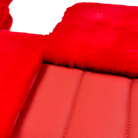 Red Sheepskin Floor Mats for Bentley Bentayga (2015-2023) - AutoWin