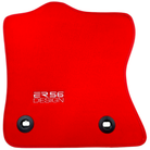 Red ER56 Design Floor Mats for Jaguar XE (2015-2019)