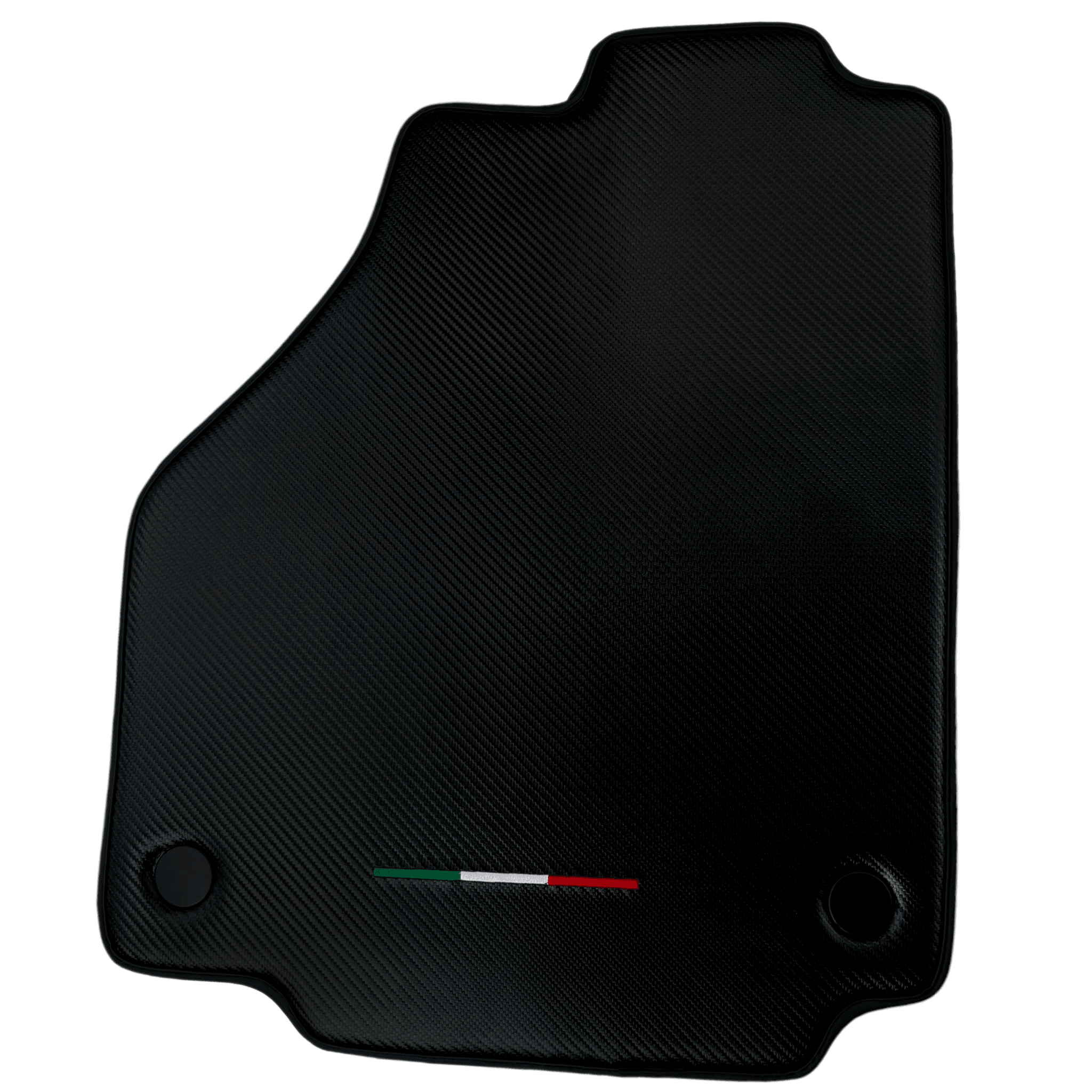 Floor Mats For Ferrari 488 GTB 2015-2022 Carbon Fiber AutoWin Brand Italian Edition