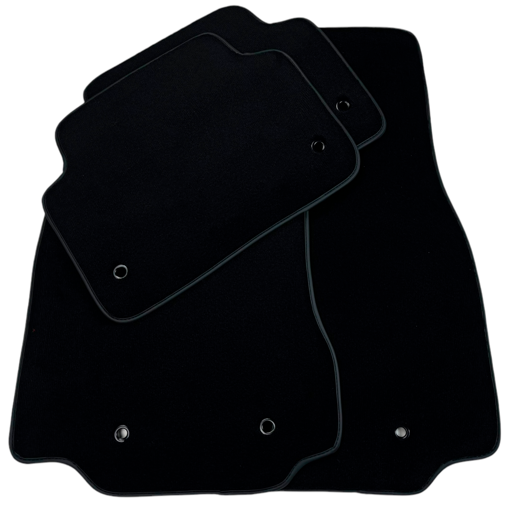 Black Floor Mats for Dodge Ram 1500 (2019-2024) - AutoWin