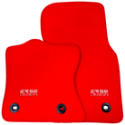 Red ER56 Design Floor Mats for Jaguar F-Pace (2016-2024)