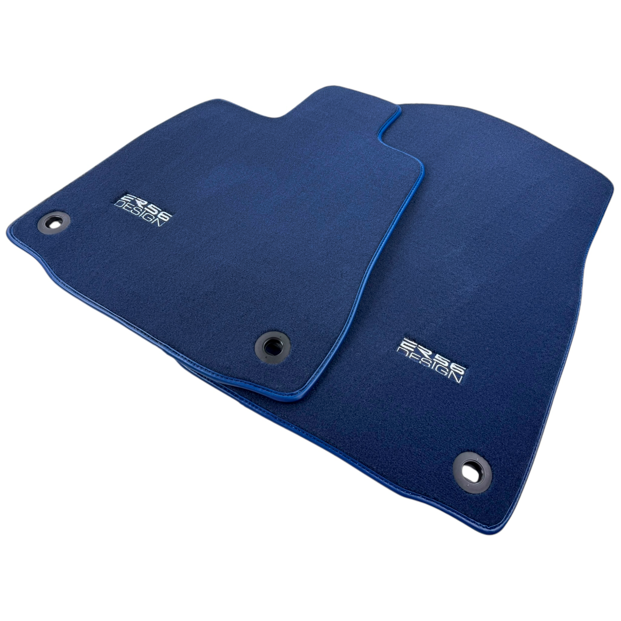 Dark Blue Floor Mats for Lexus RC-F (2015-2024) ER56 Design - AutoWin