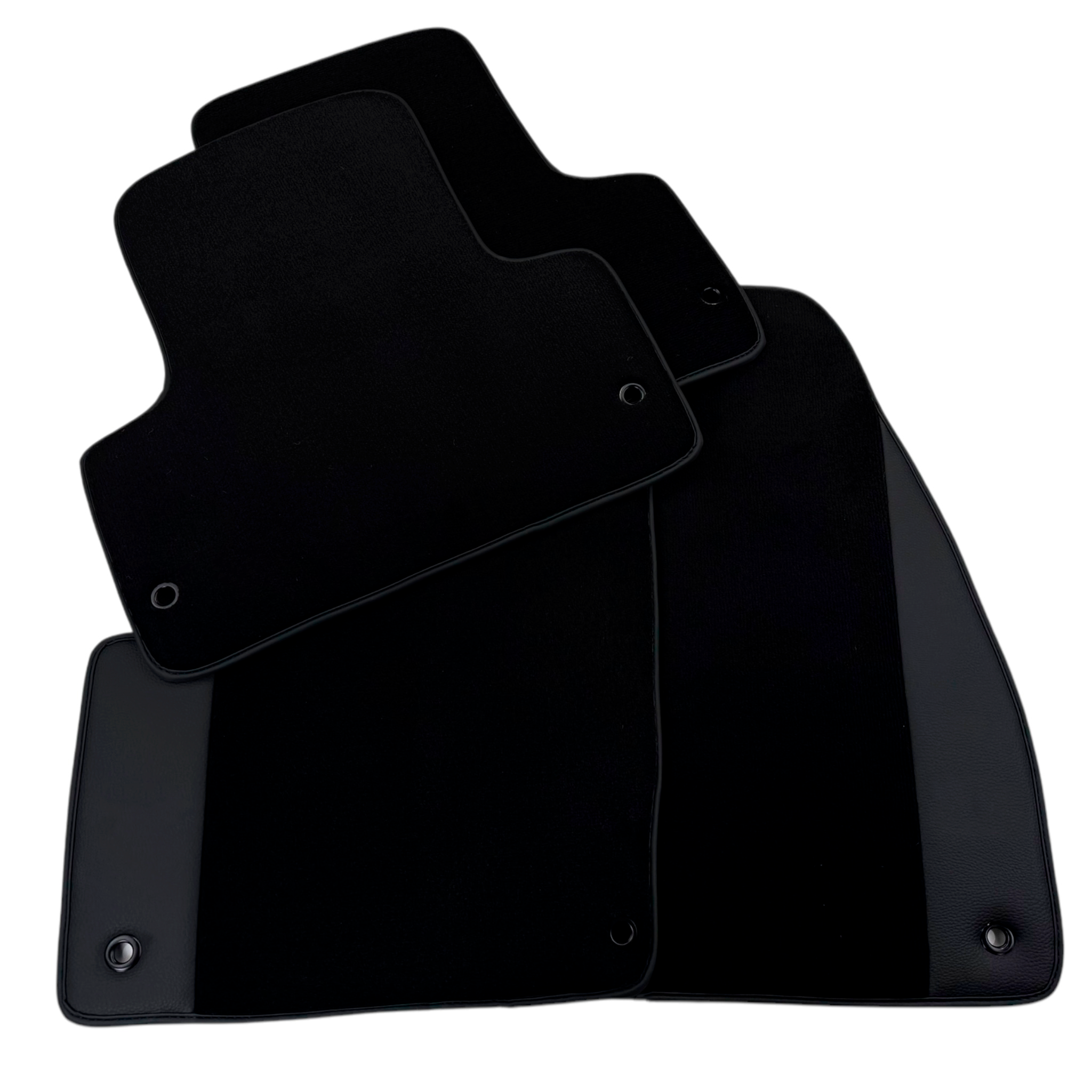 Black Floor Mats for Chevrolet Lumina Sedan (1995-2001) with Leather | AutoWin - AutoWin