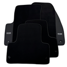 ER56 Design Black Floor Mats for Chrysler Aspen (2007-2009) with Leather