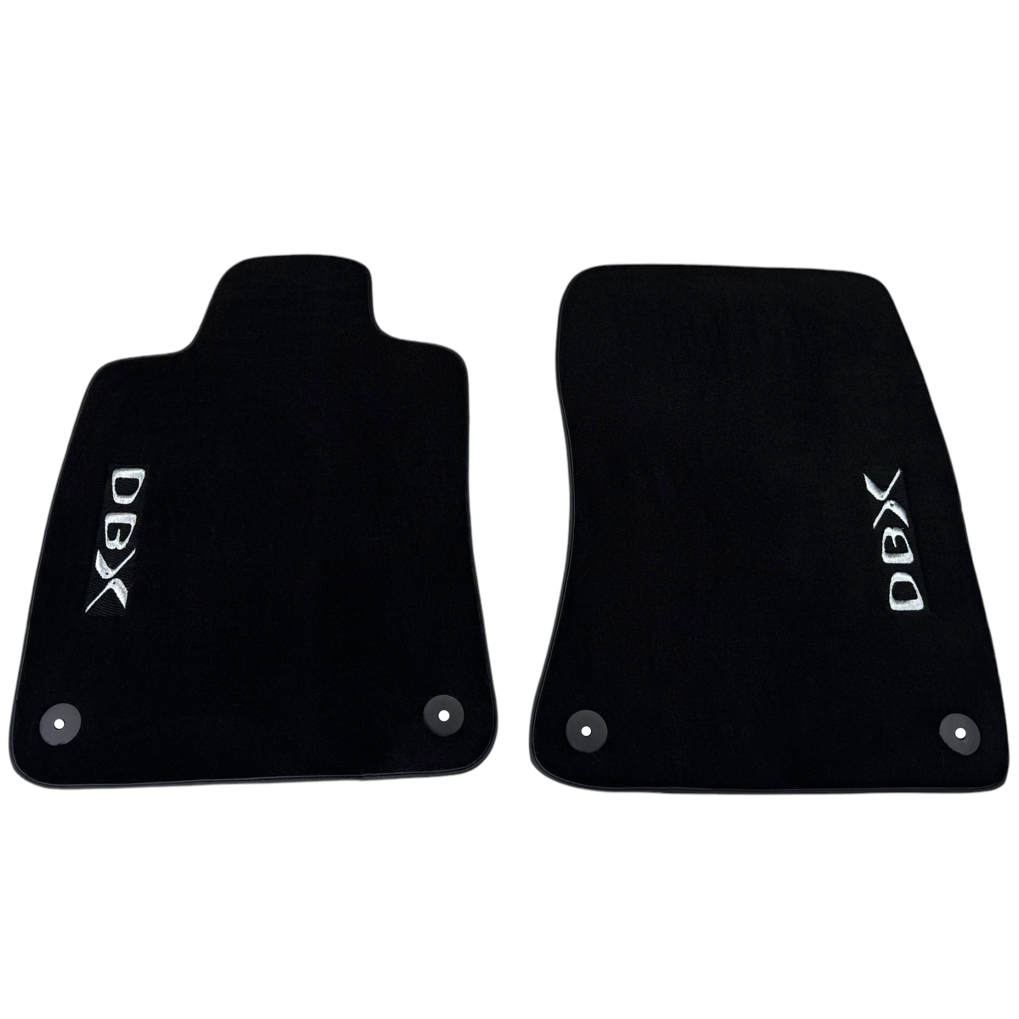 Black Floor Mats for Aston Martin DBX (2020–2023)