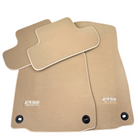 Beige Floor Mats for Lexus RC-F (2015-2024) by ER56 Design