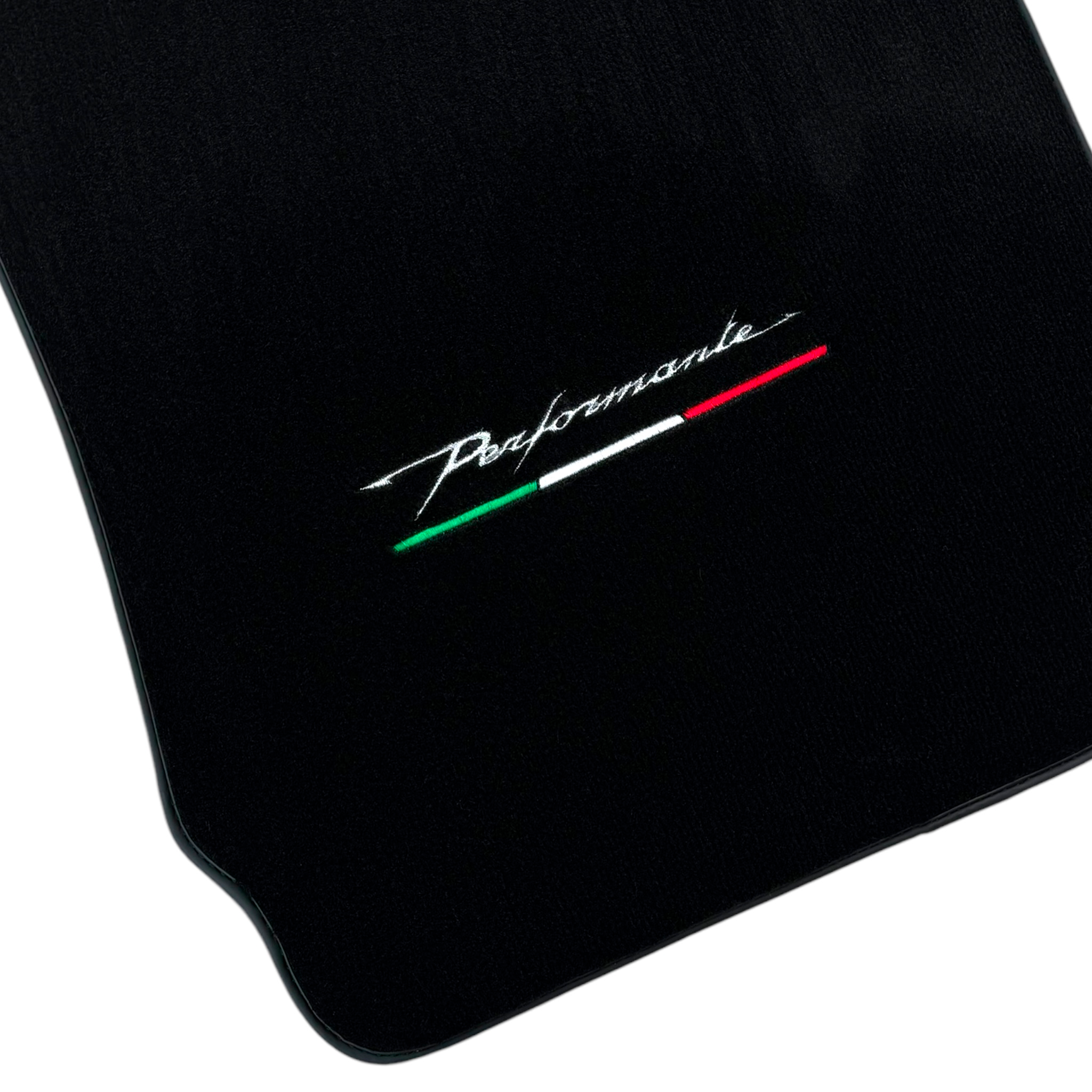 Customizable Black Floor Mats for Alfa Romeo 166 (2003-2007) - AutoWin