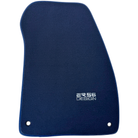 Dark Blue Floor Mats for Chevrolet Corvette C8 (2020-2024) by ER56 Design