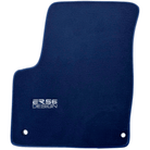 Dark Blue Floor Mats for Lincoln MKX (2007-2018) SUV by ER56 Design