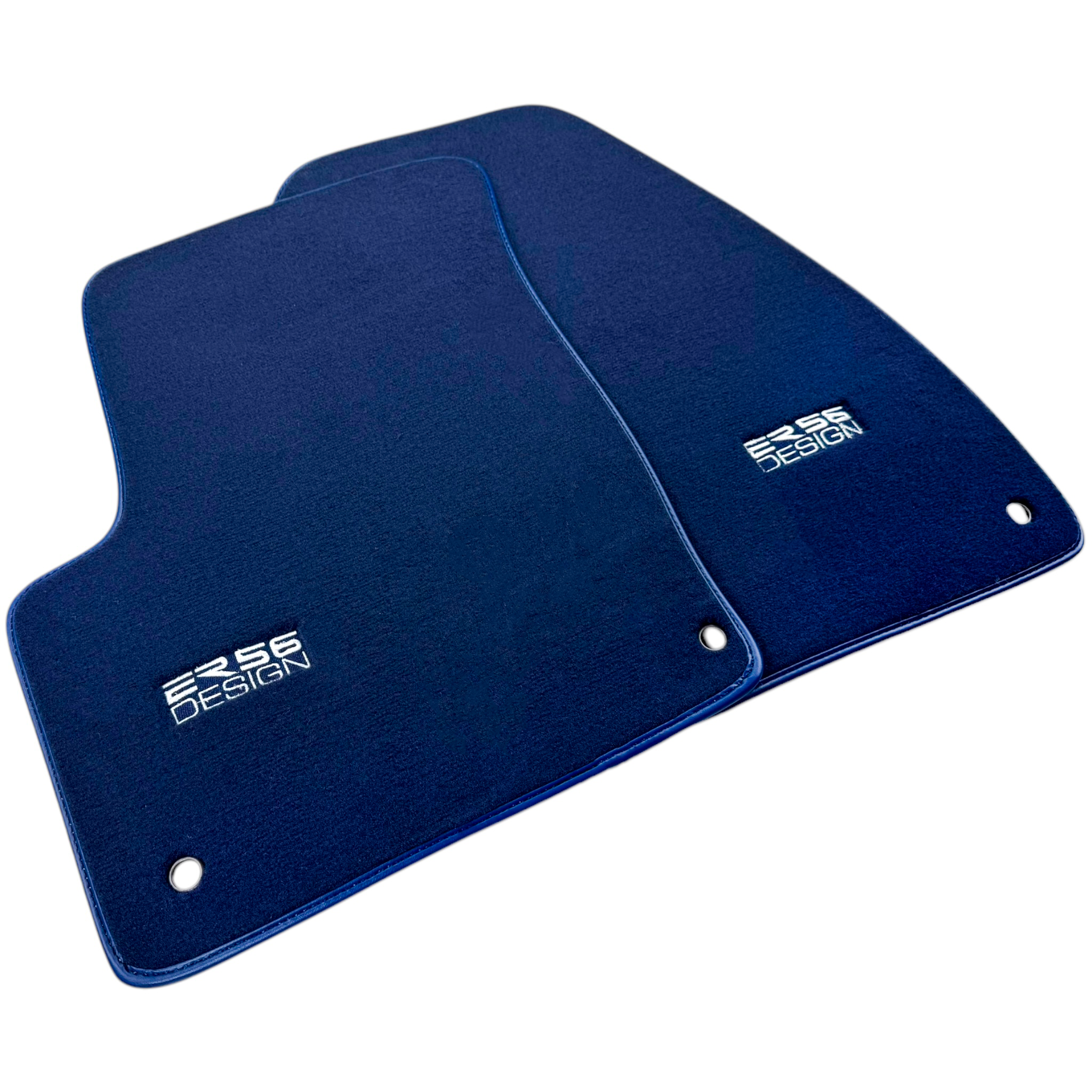 Dark Blue Floor Mats for Chevrolet Matiz Hatchback (2016-2024) by ER56 Design