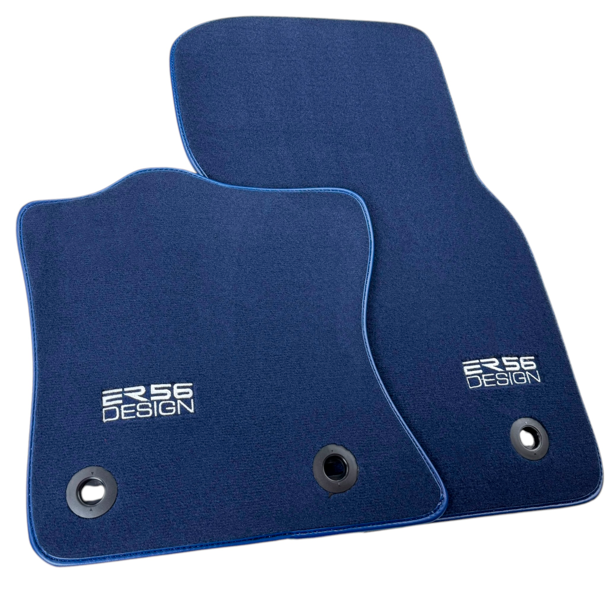 Dark Blue Floor Mats for Jaguar F-Type (2020-2024)| ER56 Design - AutoWin