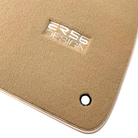 Beige Floor Mats for Range Rover Evoque (2011-2015) 3/5-Doors by ER56 Design