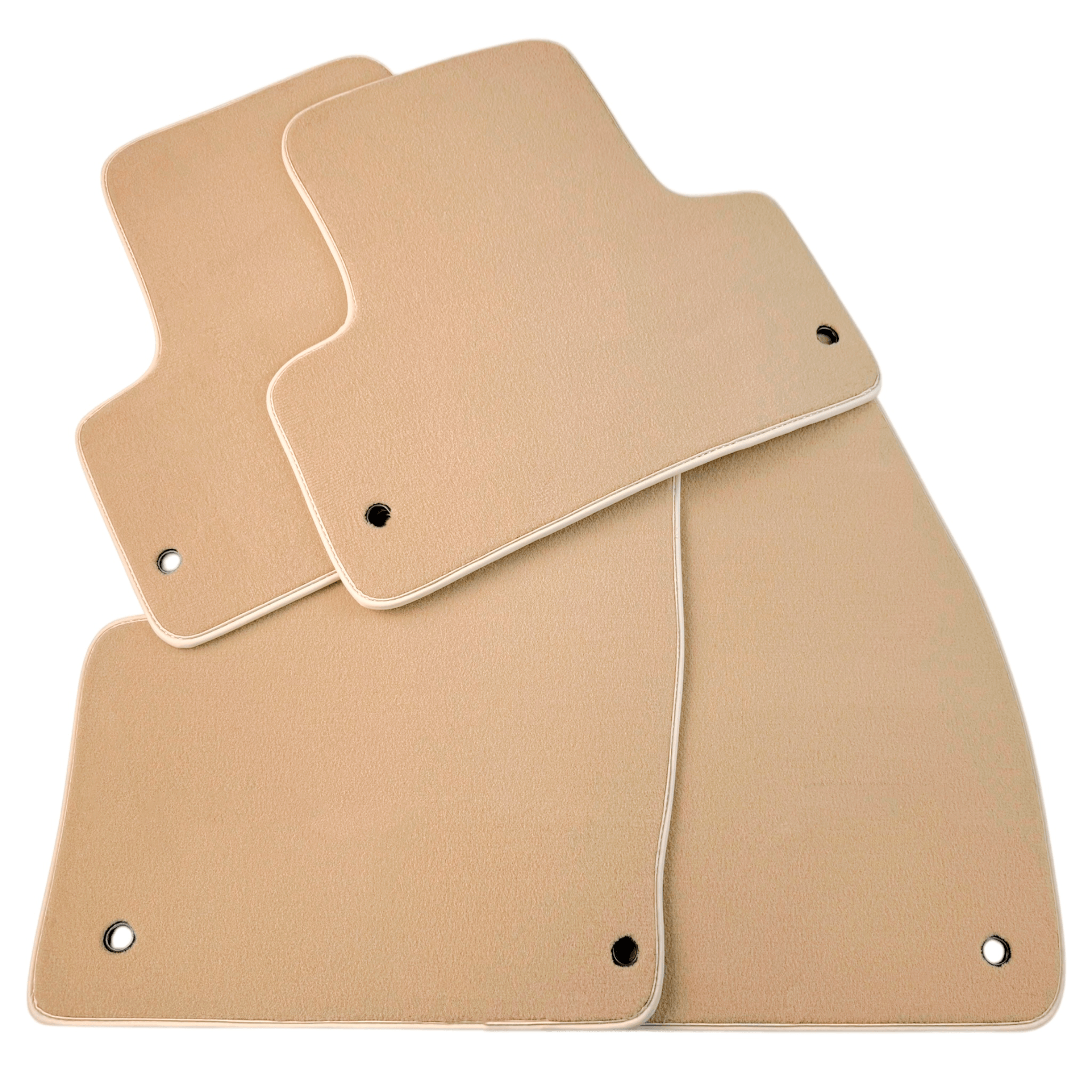 Beige Floor Mats for Range Rover Evoque (2011-2015) 3/5-Doors by AutoWin