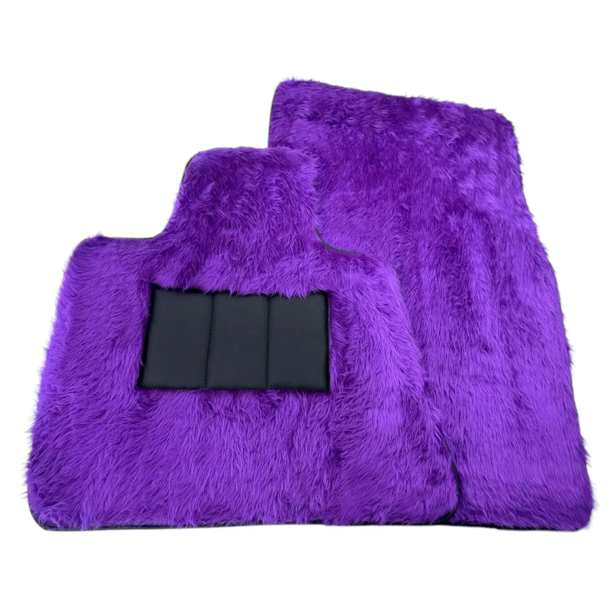 Violet Sheepskin Floor Mats for Rolls-Royce Ghost Series I (2010-2020) - AutoWin