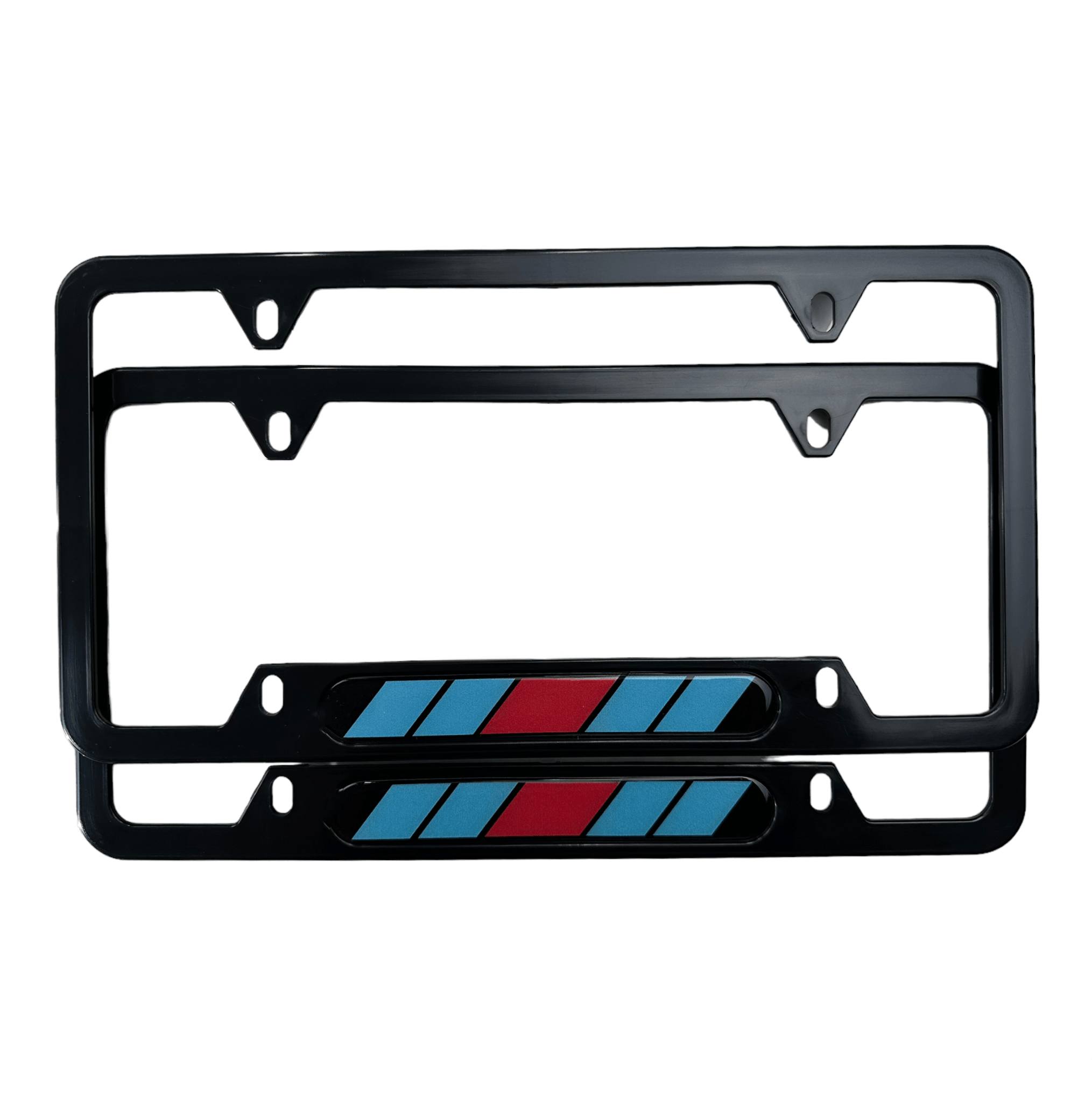 Autowin Number Plate Holder USA Standard Size Blue