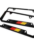 Autowin Number Plate Holder USA Standard Size Germany Flag - AutoWin