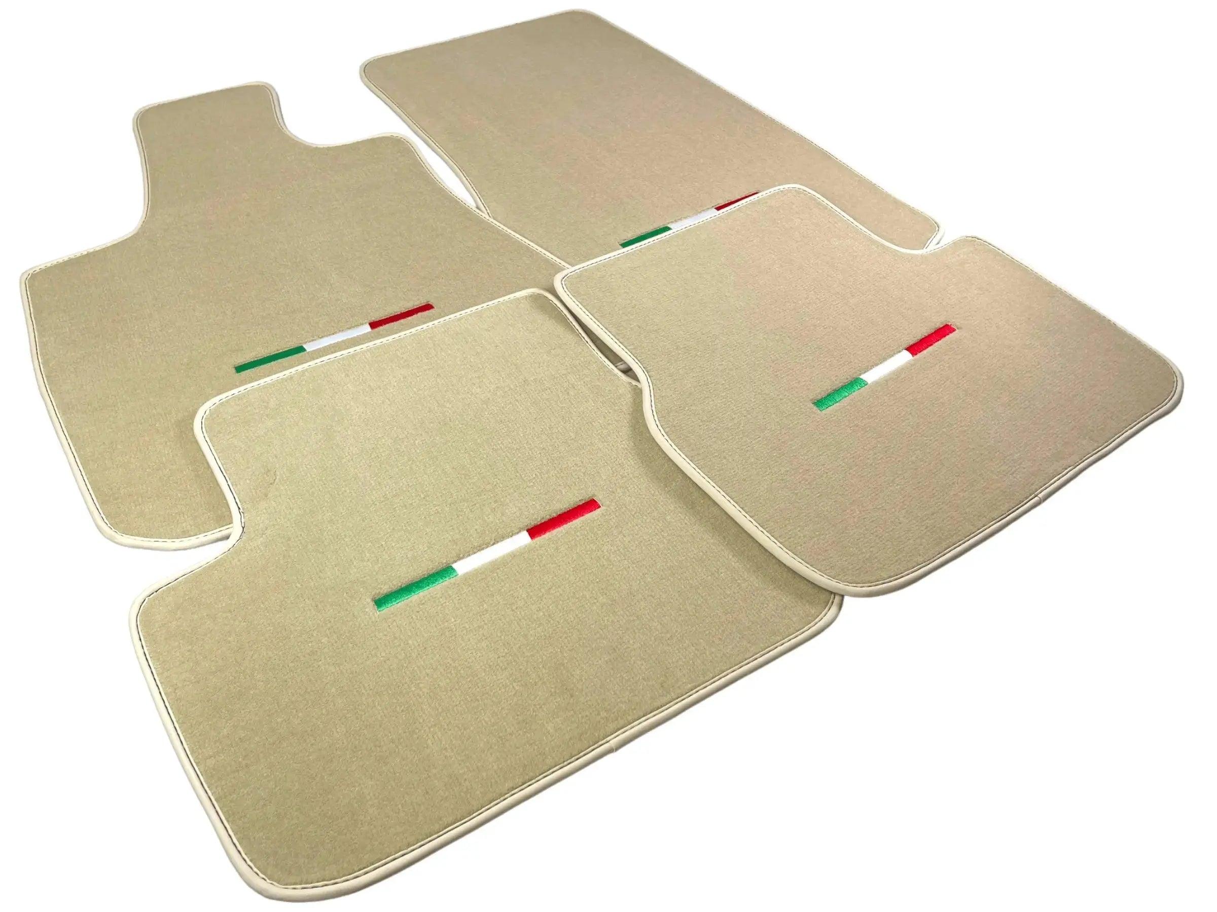Beige Floor Mats For Maserati Grecale (2023-2024) Italy Edition - AutoWin
