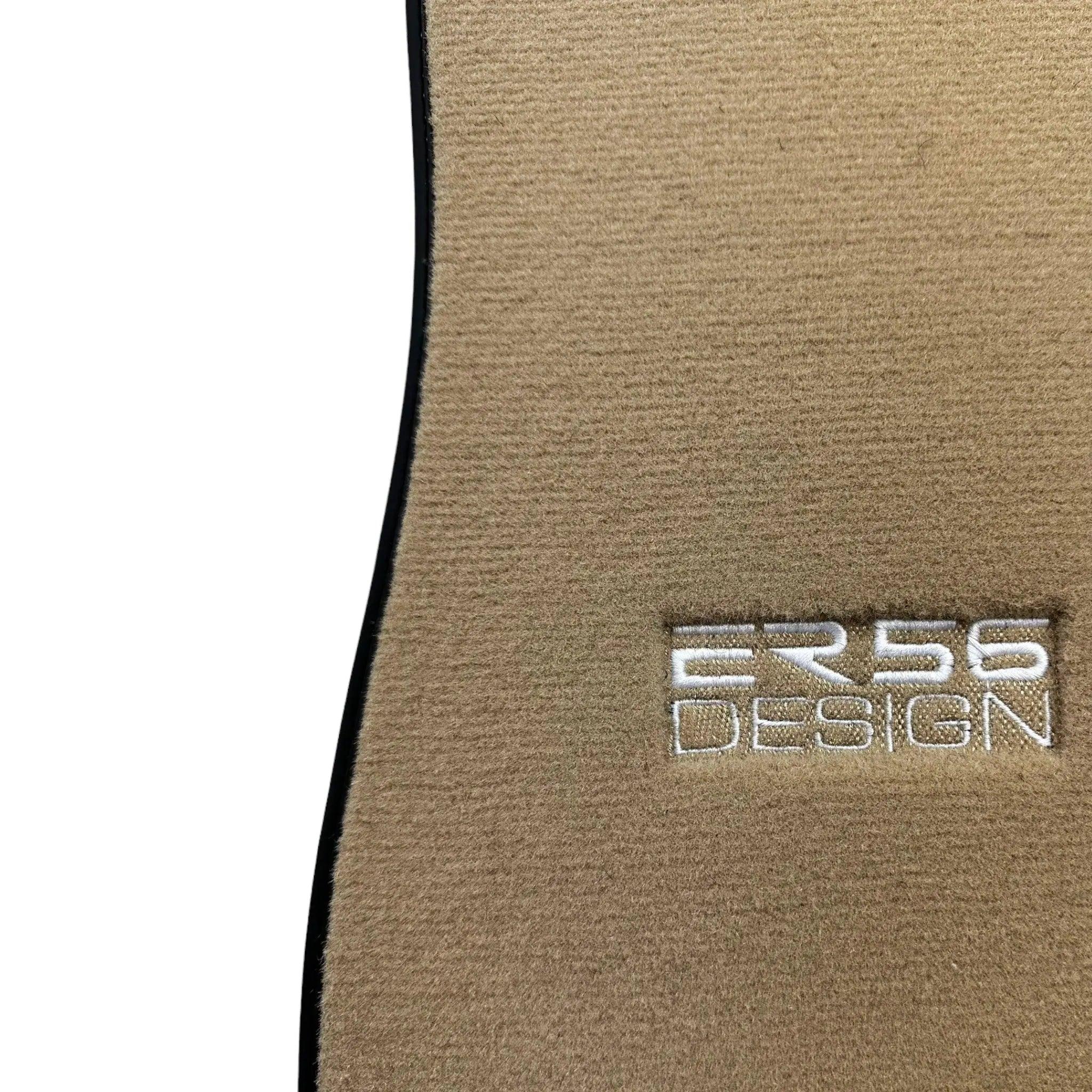 Beige Floor Mats For Mercedes-Benz SLC R172 (2016-2023) - AutoWin