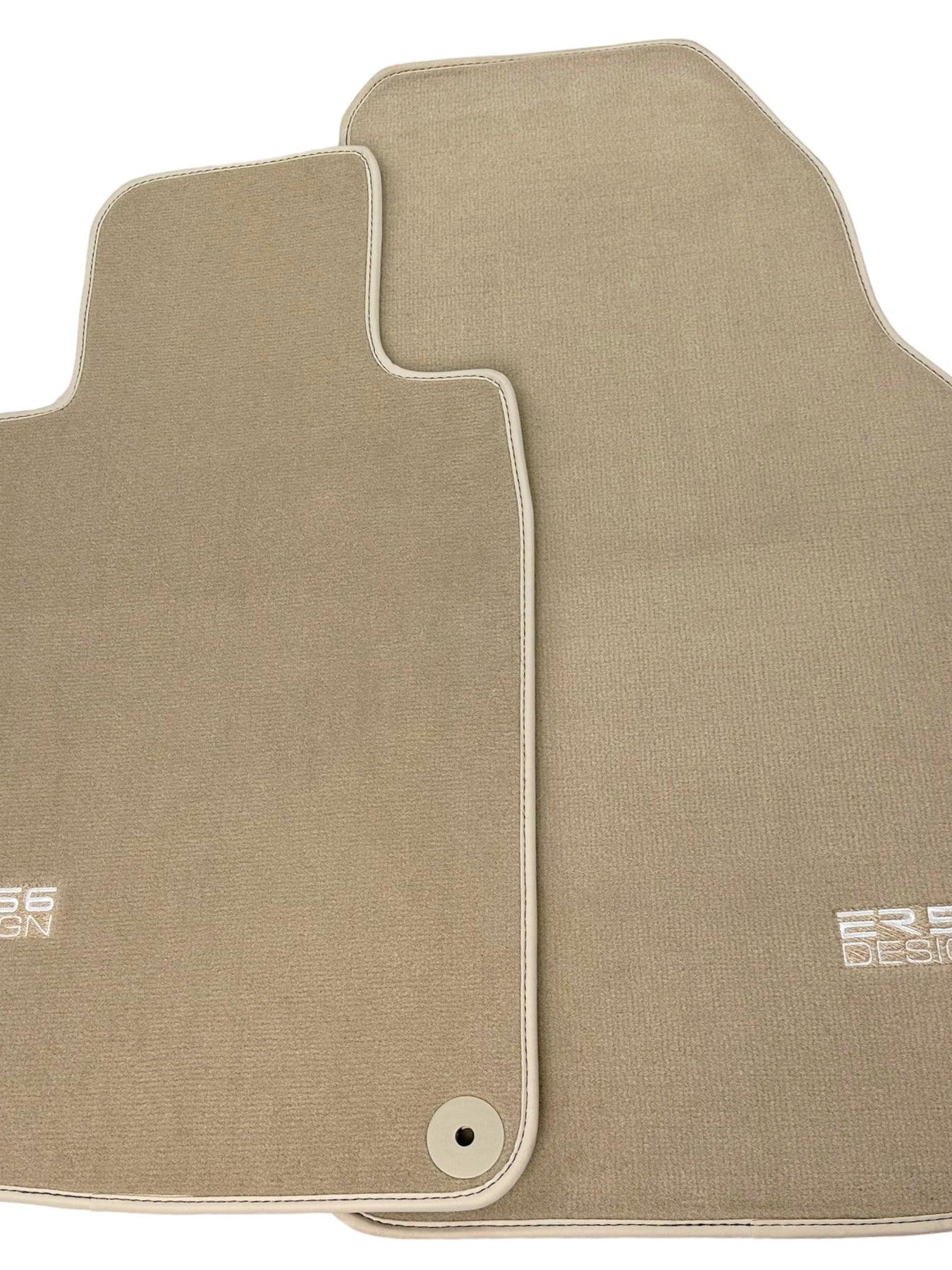 Beige Floor Mats for Porsche 718 Boxster (2016-2023) | Er56 Design - AutoWin