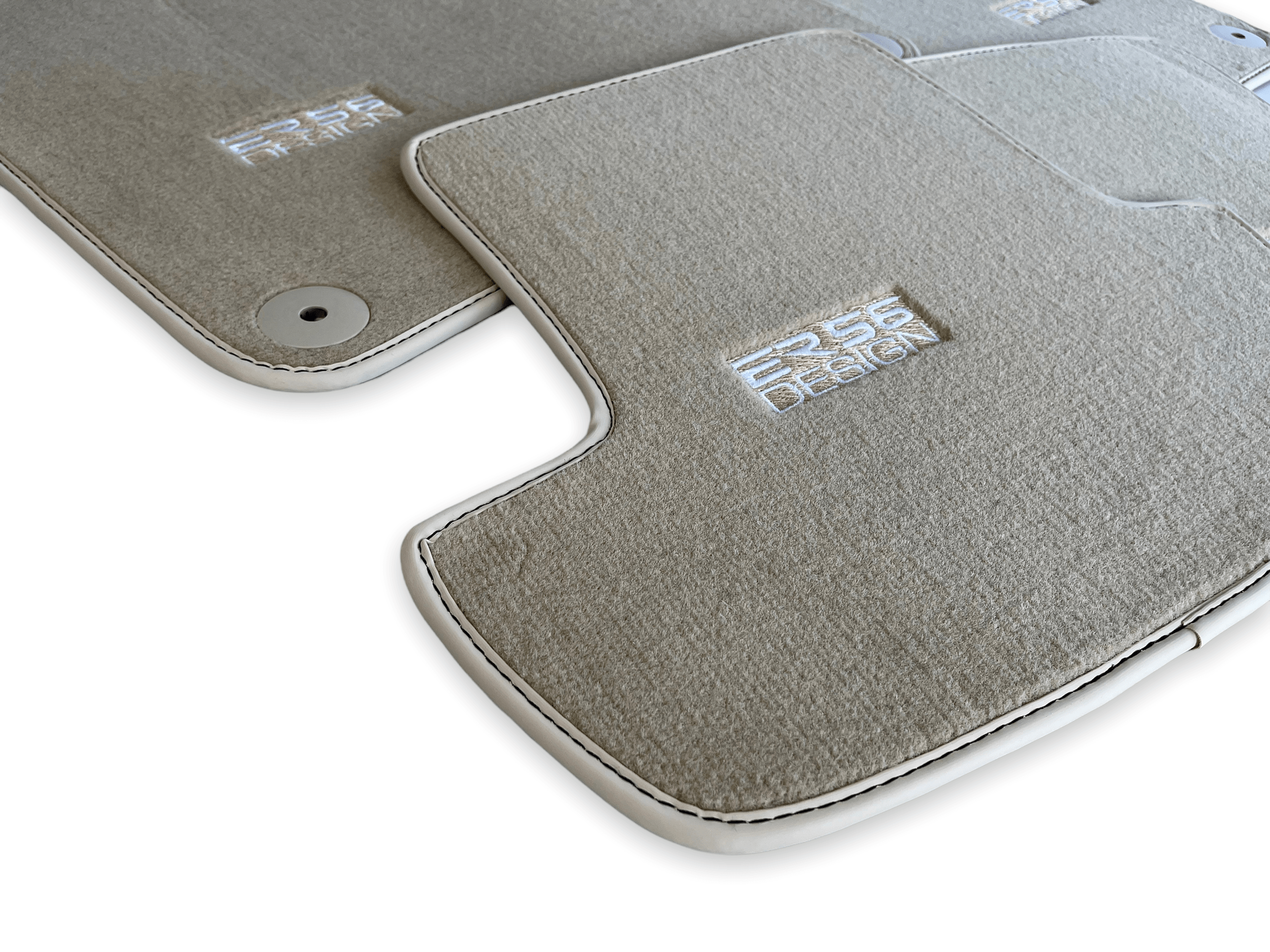 Beige Floor Mats for Porsche 911 - 992 (2019-2024) | ER56 Design - AutoWin