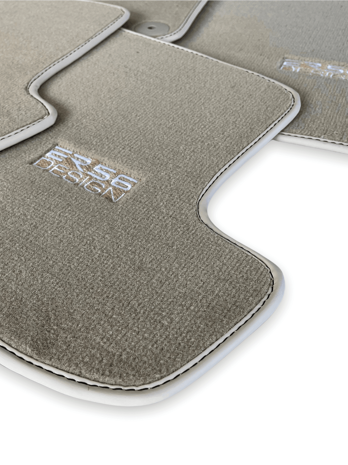 Beige Floor Mats for Porsche Macan (2014-2023) | ER56 Design - AutoWin