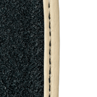 Beige Floor Mats for Porsche Taycan (2020-2023) - AutoWin