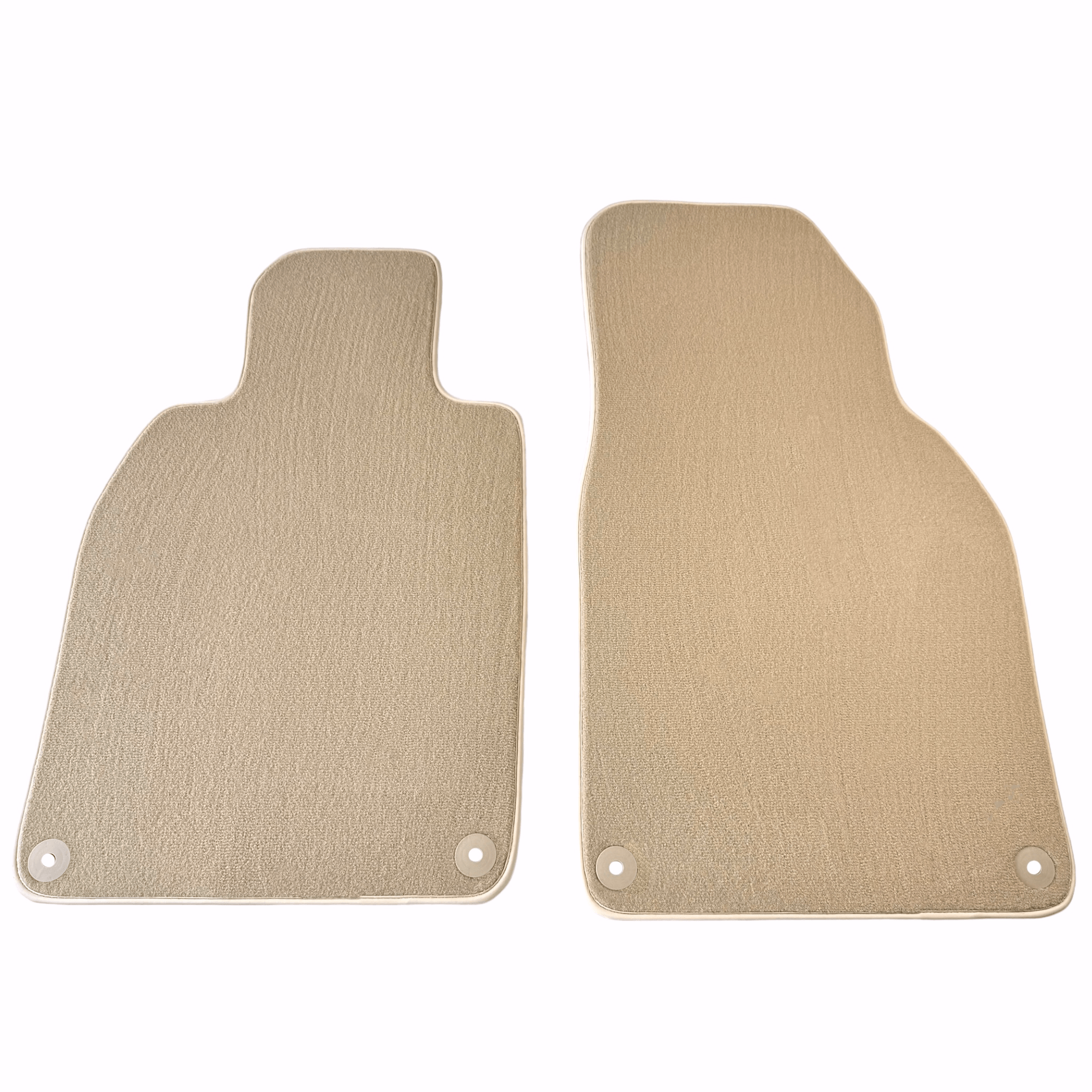 Beige Floor Mats for Porsche Taycan (2020-2023) - AutoWin