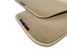 Beige Mats For BMW 5 Series E34 Sedan With M Package - AutoWin
