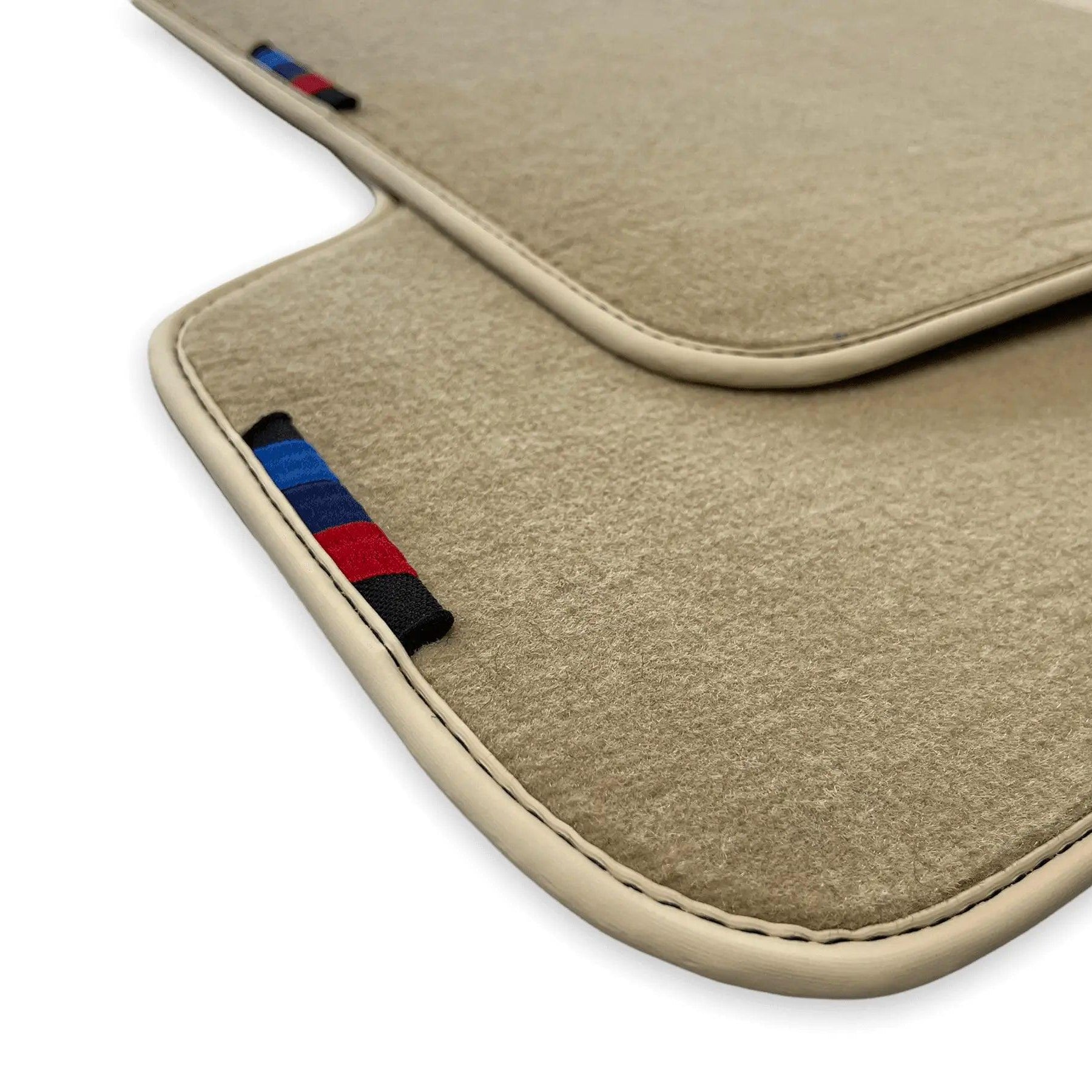 Beige Mats For BMW M4 G82 Coupe With M Package - AutoWin