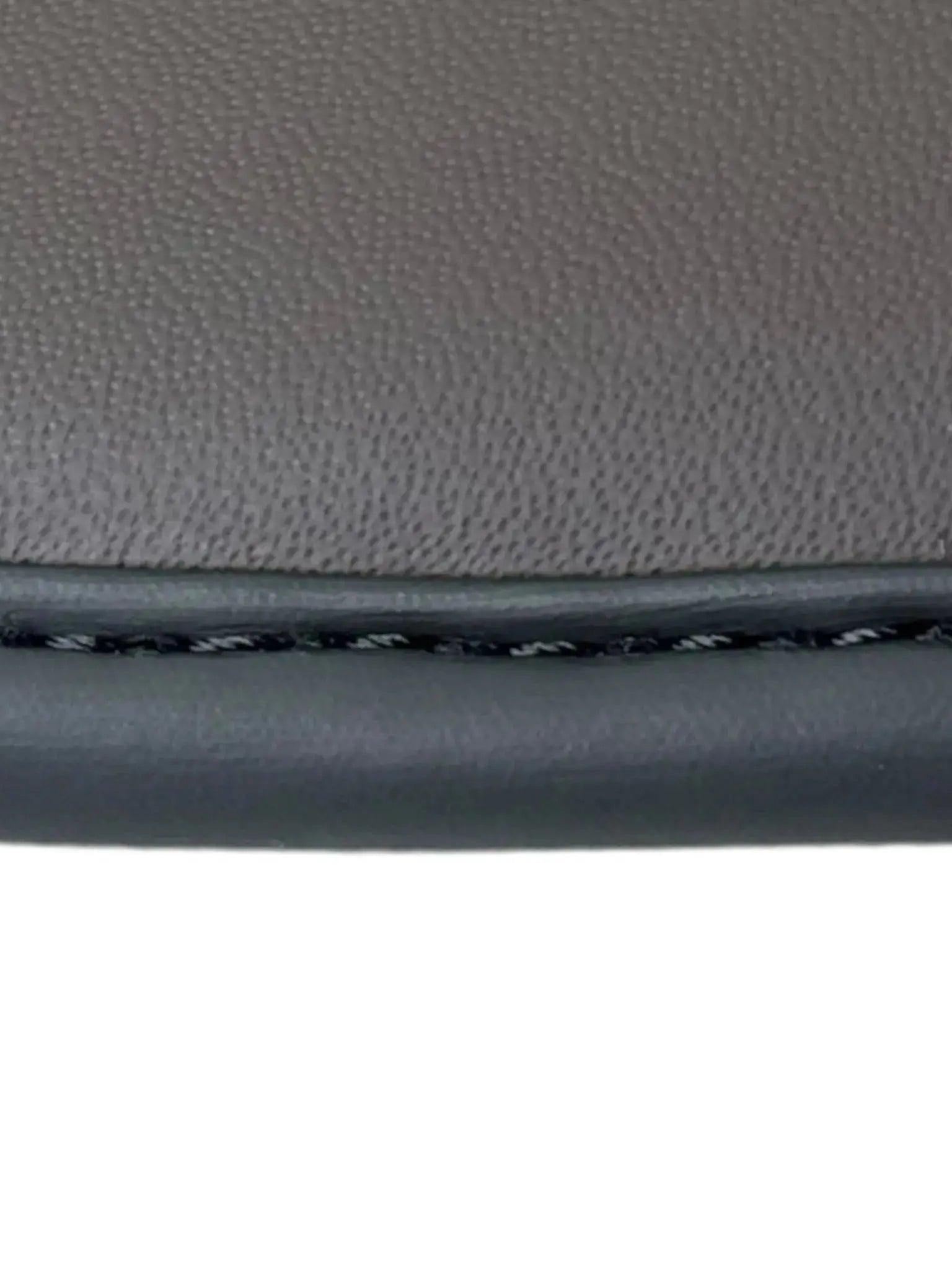 Black Floor Mats for Audi Q8 e-tron Sportback (2023-2025) with Dark Brown Leather | ER56 Design