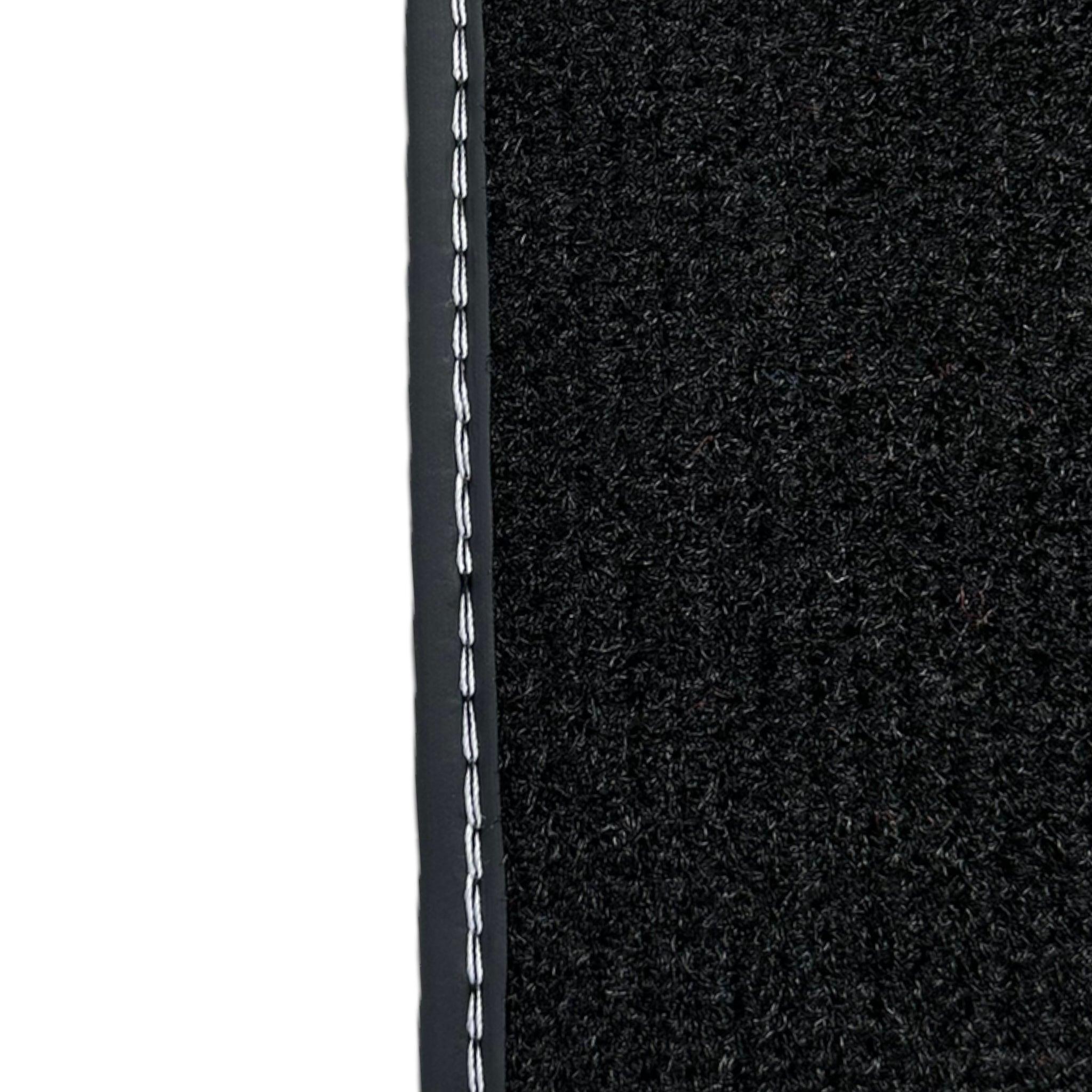 Black Floor Mats For Bentley Bentayga (2015-2023) with Leather
