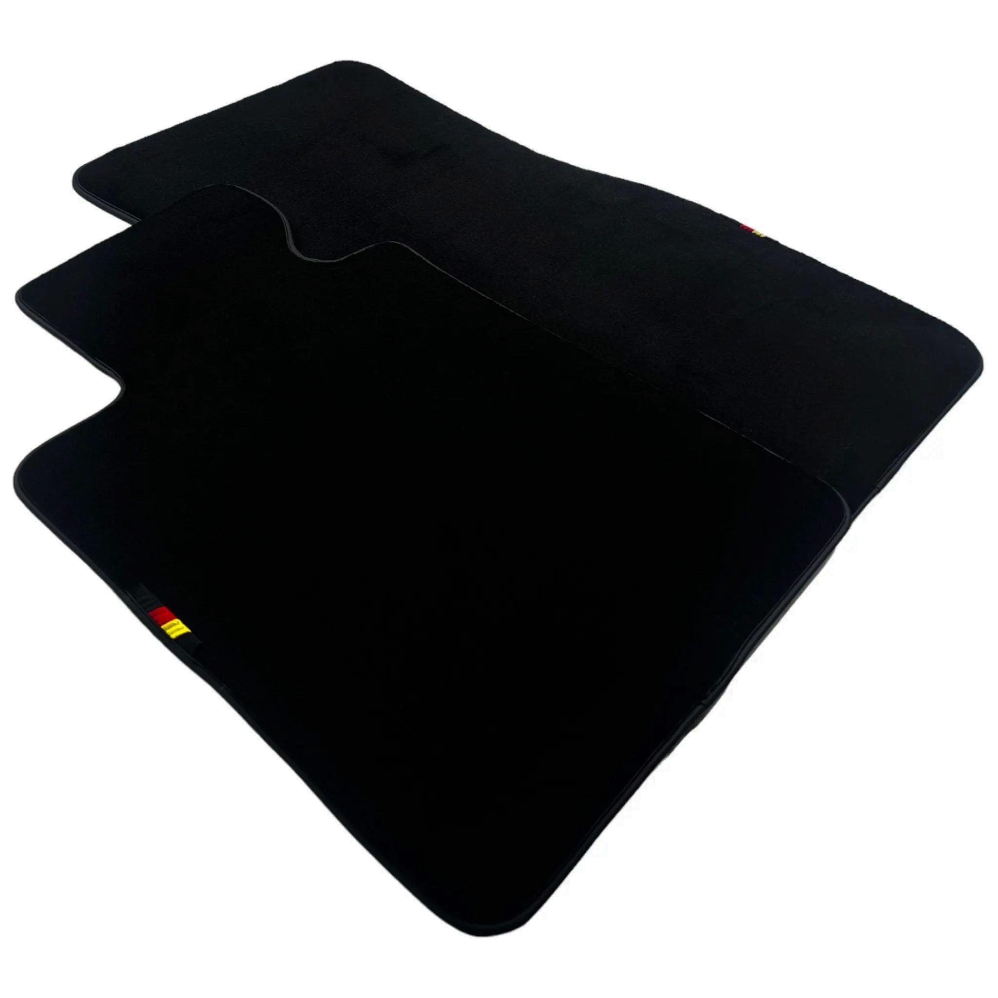 Black Floor Mats For BMW 5 Series G30 with German Flag