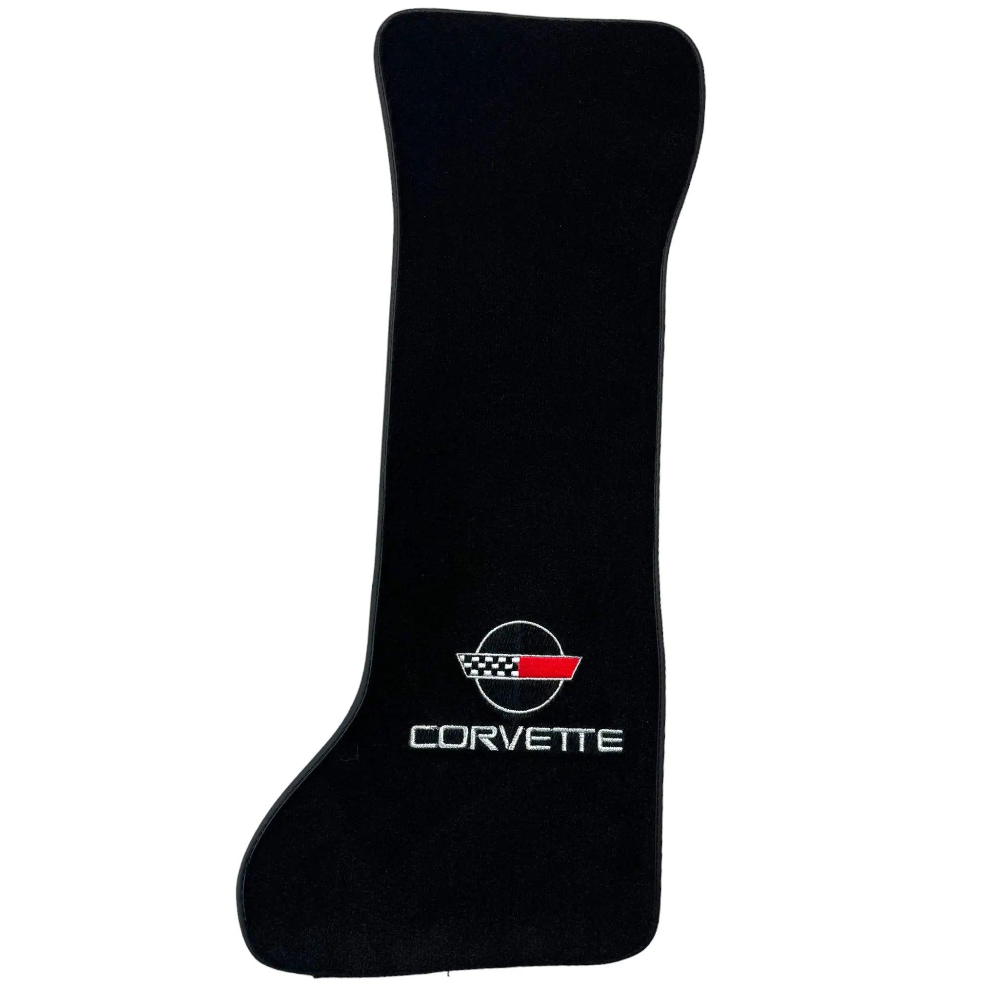 Black Floor Mats for Chevrolet Corvette C4 (1984-1996)