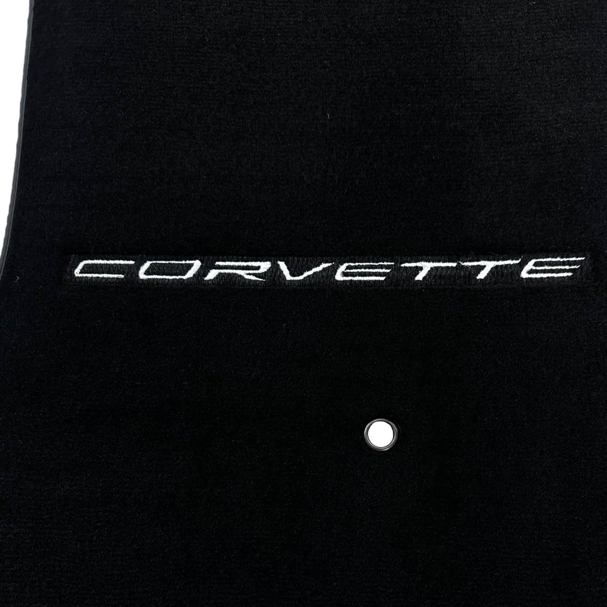 Black Floor Mats For Chevrolet Corvette C6 (2005-2013)