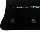 Black Floor Mats For Chevrolet Corvette C7 (2014-2019)