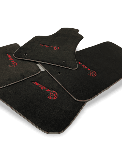 Floor Mats For Dodge Charger Srt 2011-2021 Tailored Black Carpets - AutoWin