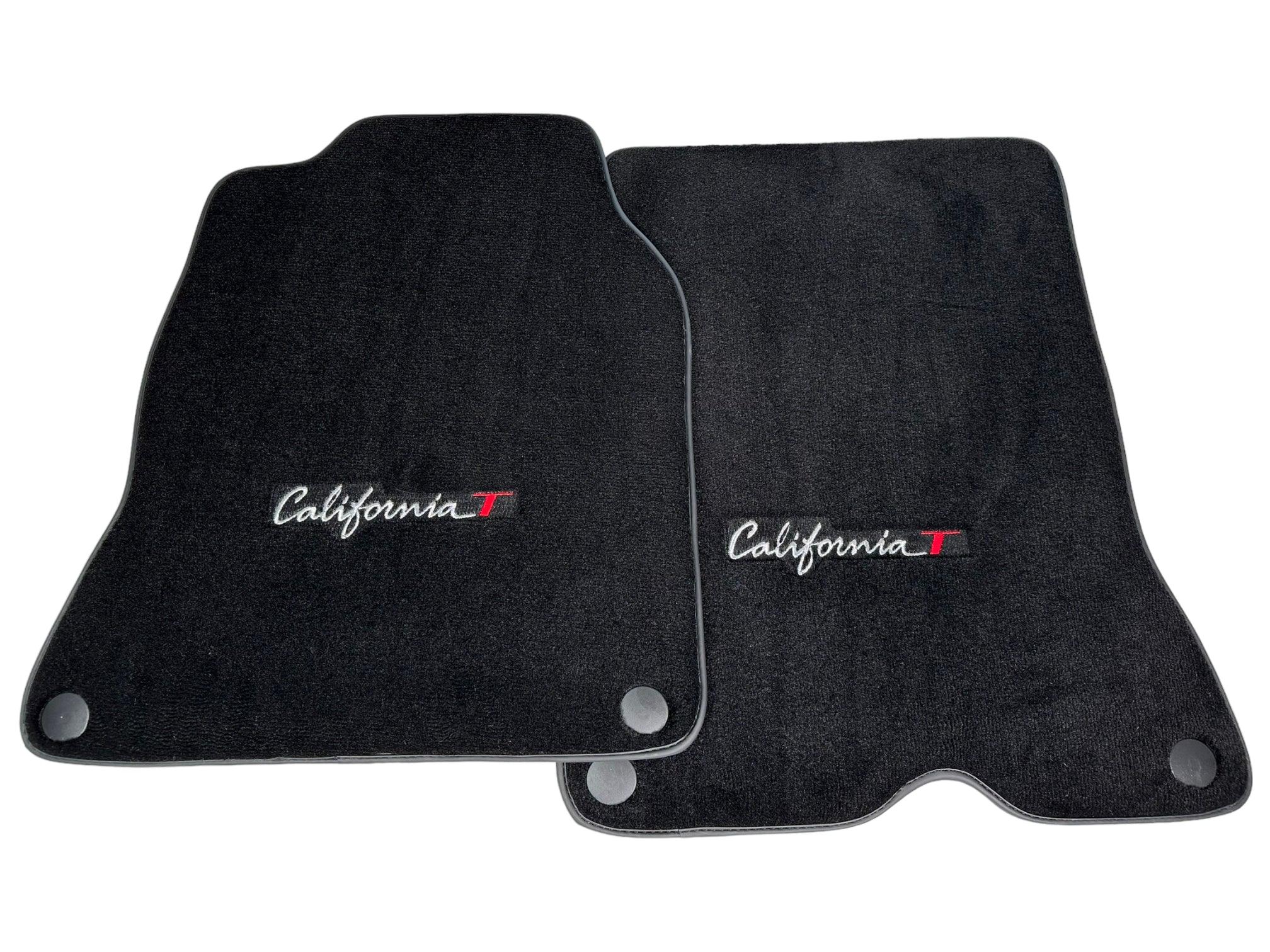 Black Floor Mats For Ferrari California T 2015–2018 - AutoWin