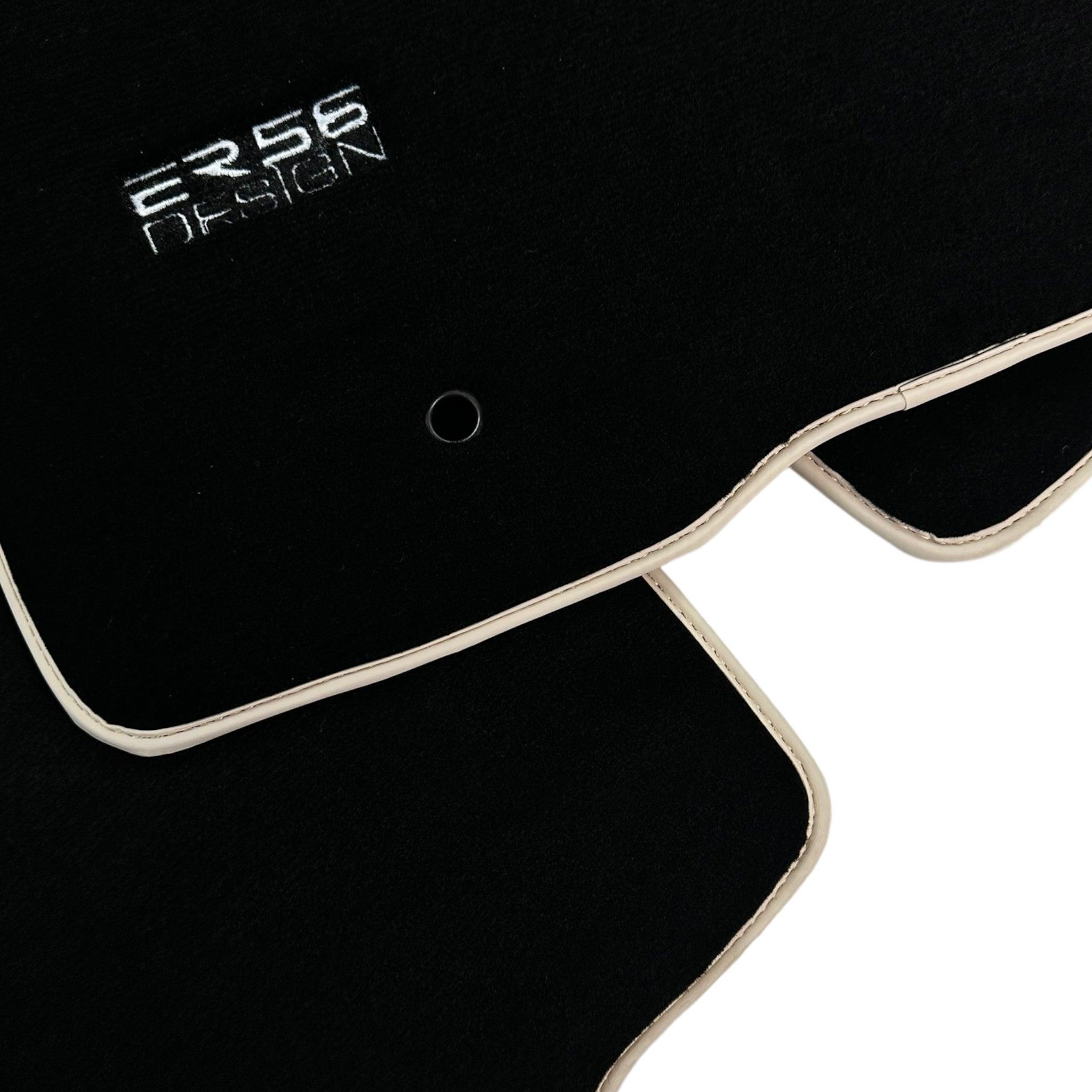 Black Floor Mats For Ford F150 (2009-2014) ER56 Design