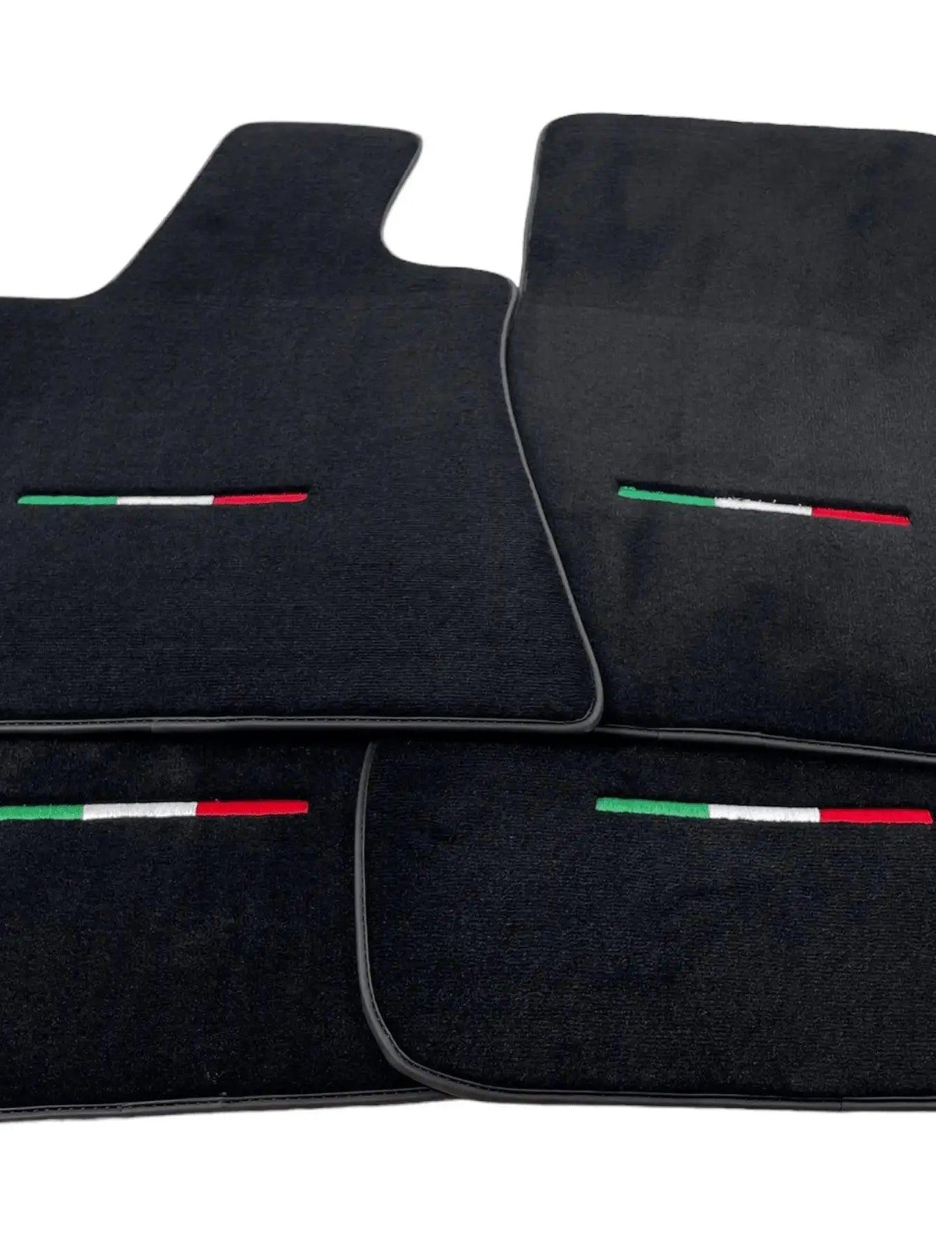 Black Floor Mats For Maserati Grecale (2023-2024) Italy Edition - AutoWin