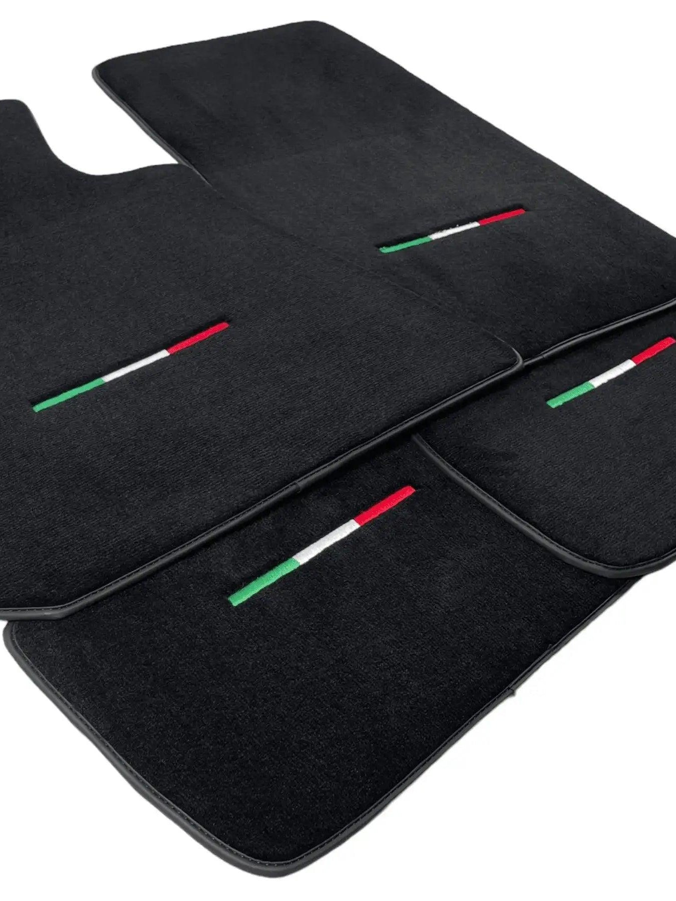 Black Floor Mats For Maserati Grecale (2023-2024) Italy Edition - AutoWin