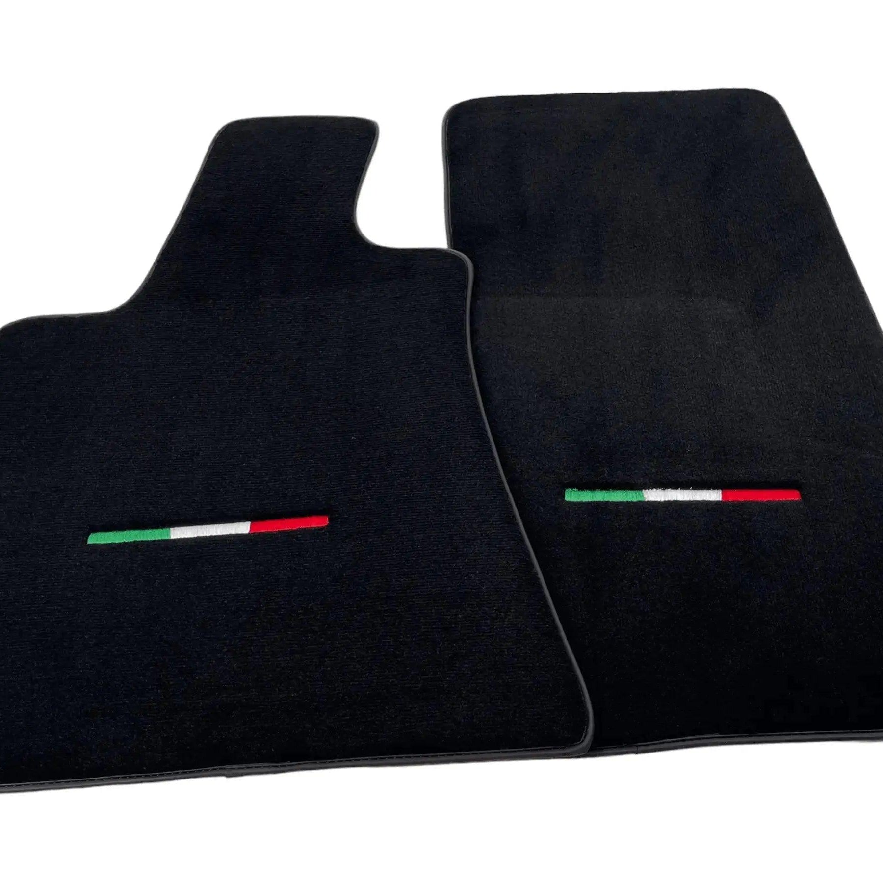 Black Floor Mats For Maserati Levante (2017-2023) Italy Edition - AutoWin