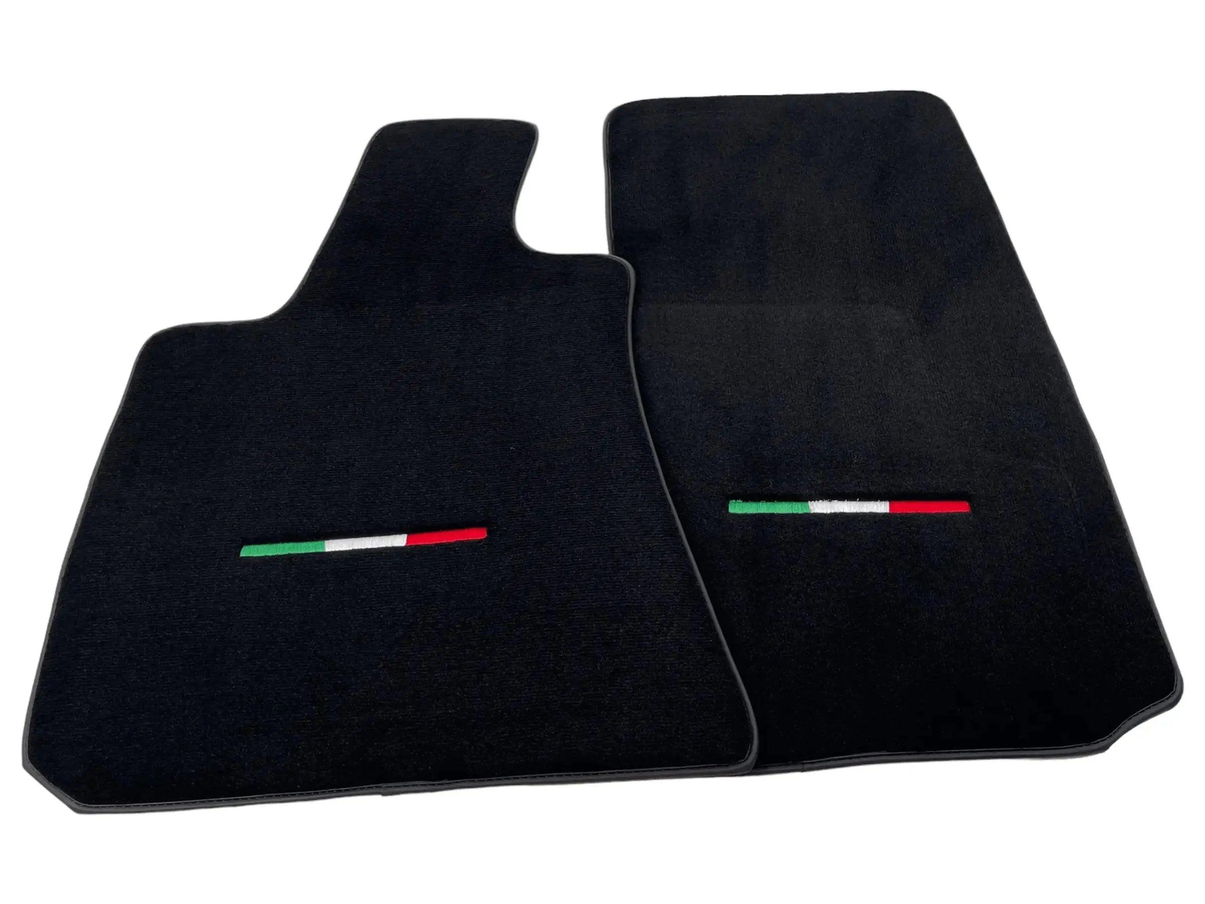 Black Floor Mats For Maserati Levante (2017-2023) Italy Edition - AutoWin