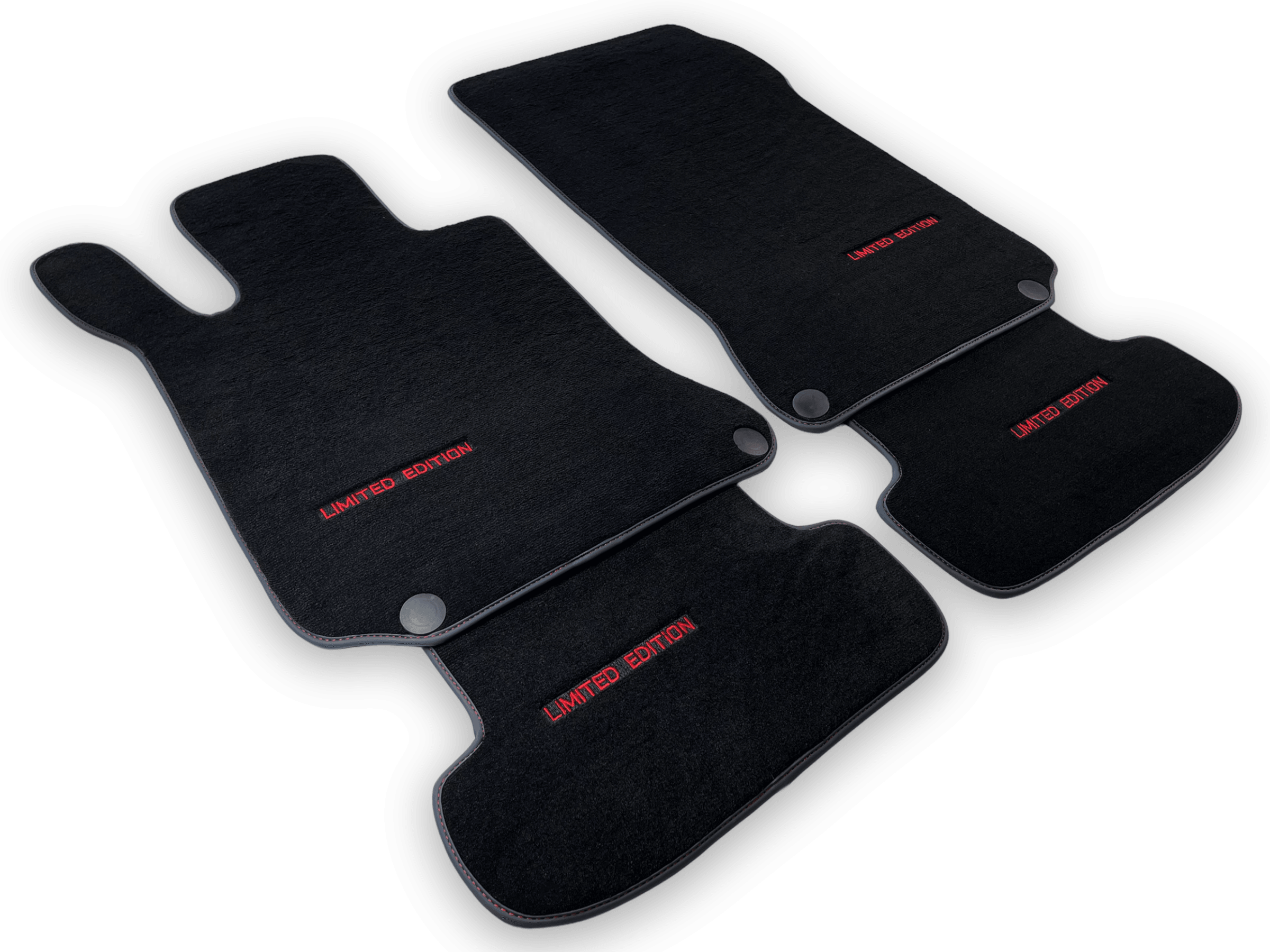 Black Floor Mats For Mercedes Benz A-Class W177 Hybrid (2019-2023) | Limited Edition
