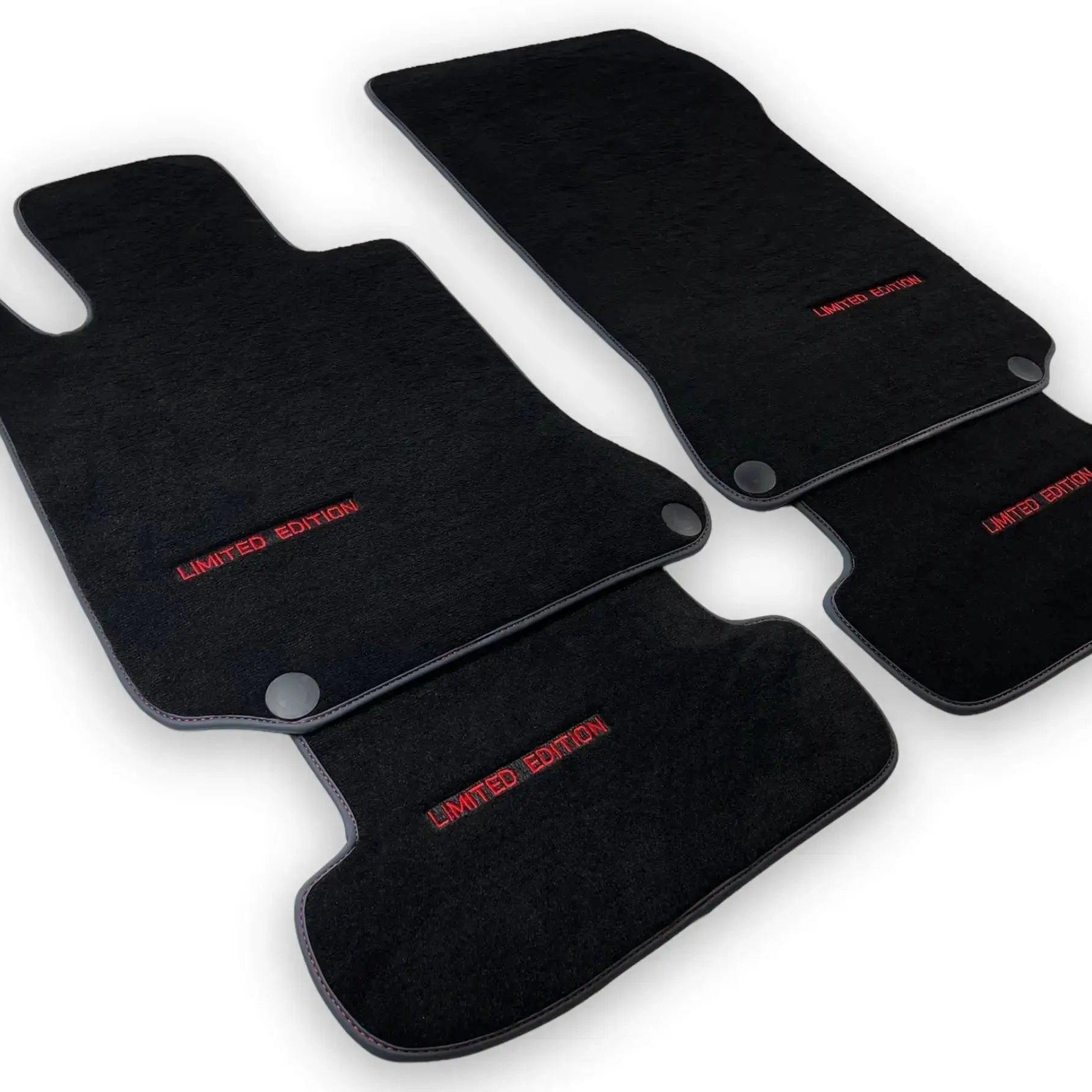 Black Floor Mats For Mercedes Benz EQA-Class H243 (2021-2023) | Limited Edition - AutoWin