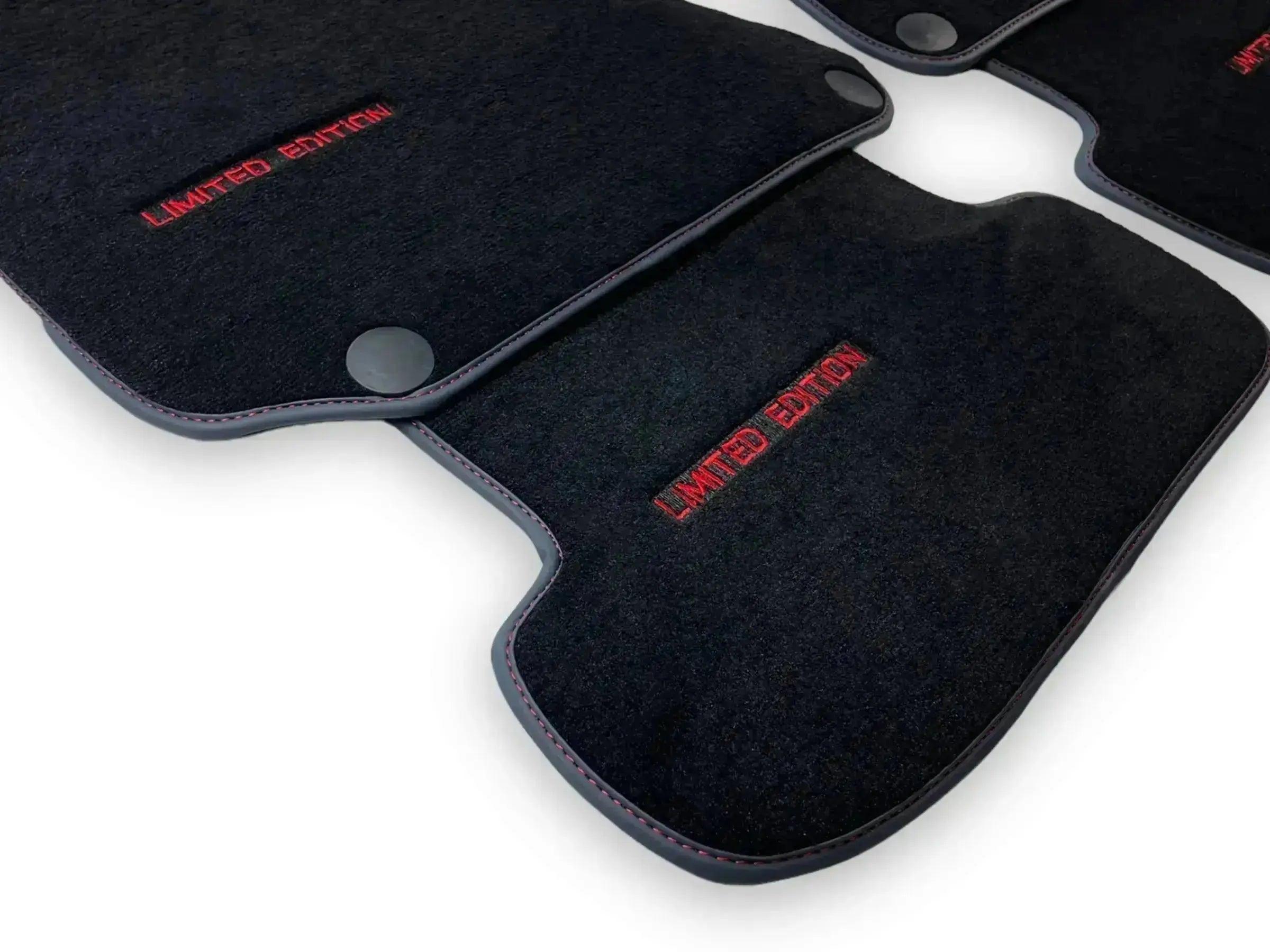 Black Floor Mats For Mercedes Benz GLE-Class C167 Coupe - 5 Seats (2020-2023) Hybrid | Limited Edition