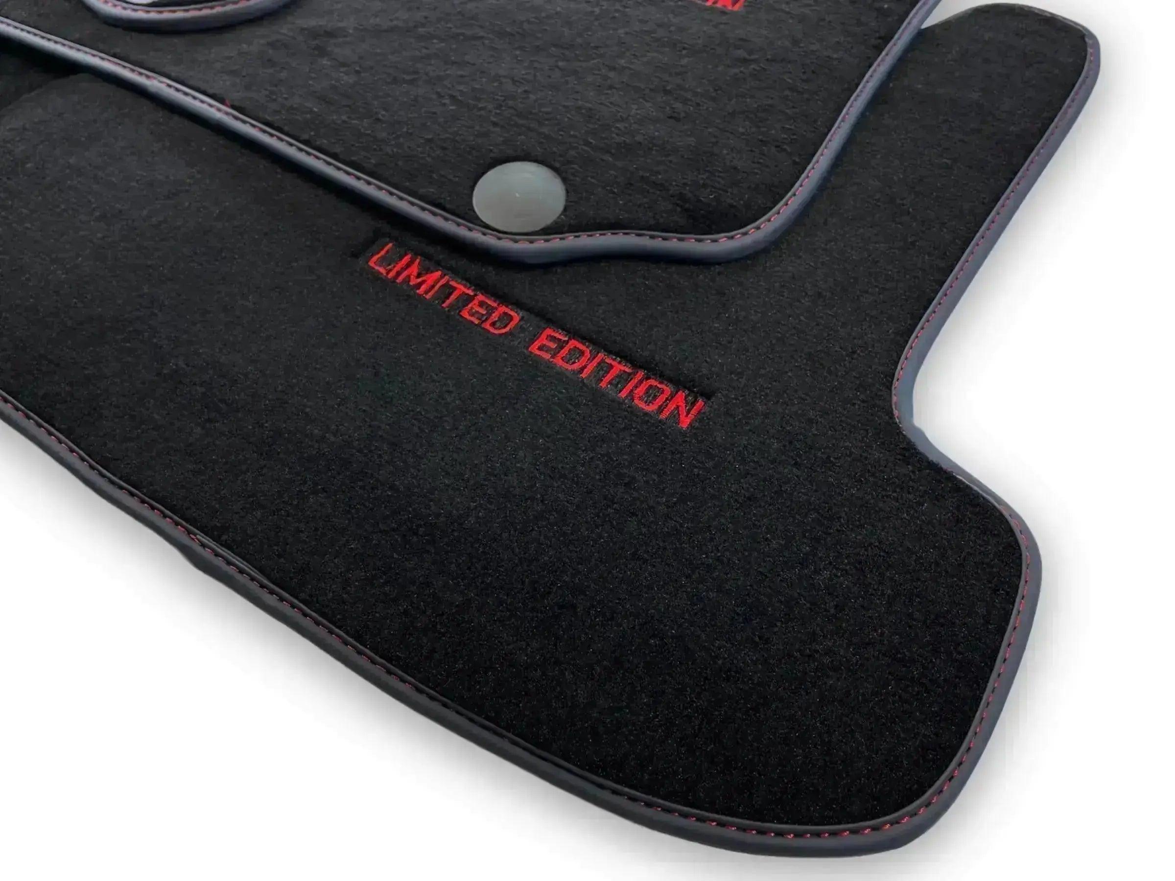 Black Floor Mats For Mercedes Benz GLE-Class C292 Coupe (2015-2020) | Limited Edition - AutoWin