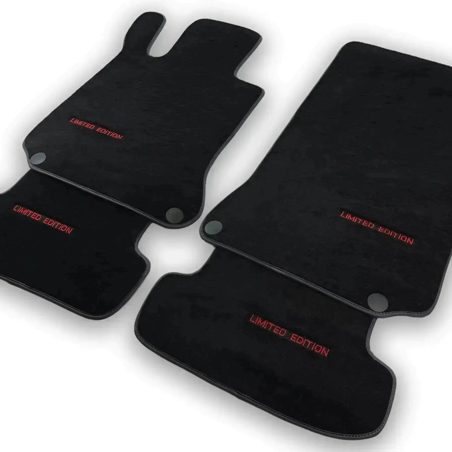 Black Floor Mats For Mercedes Benz GLE-Class V167 Allrounder - 5 Seats (2019-2023) | Limited Edition