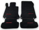 Black Floor Mats For Mercedes Benz S-Class C126 Coupe (1981-1991) | Limited Edition
