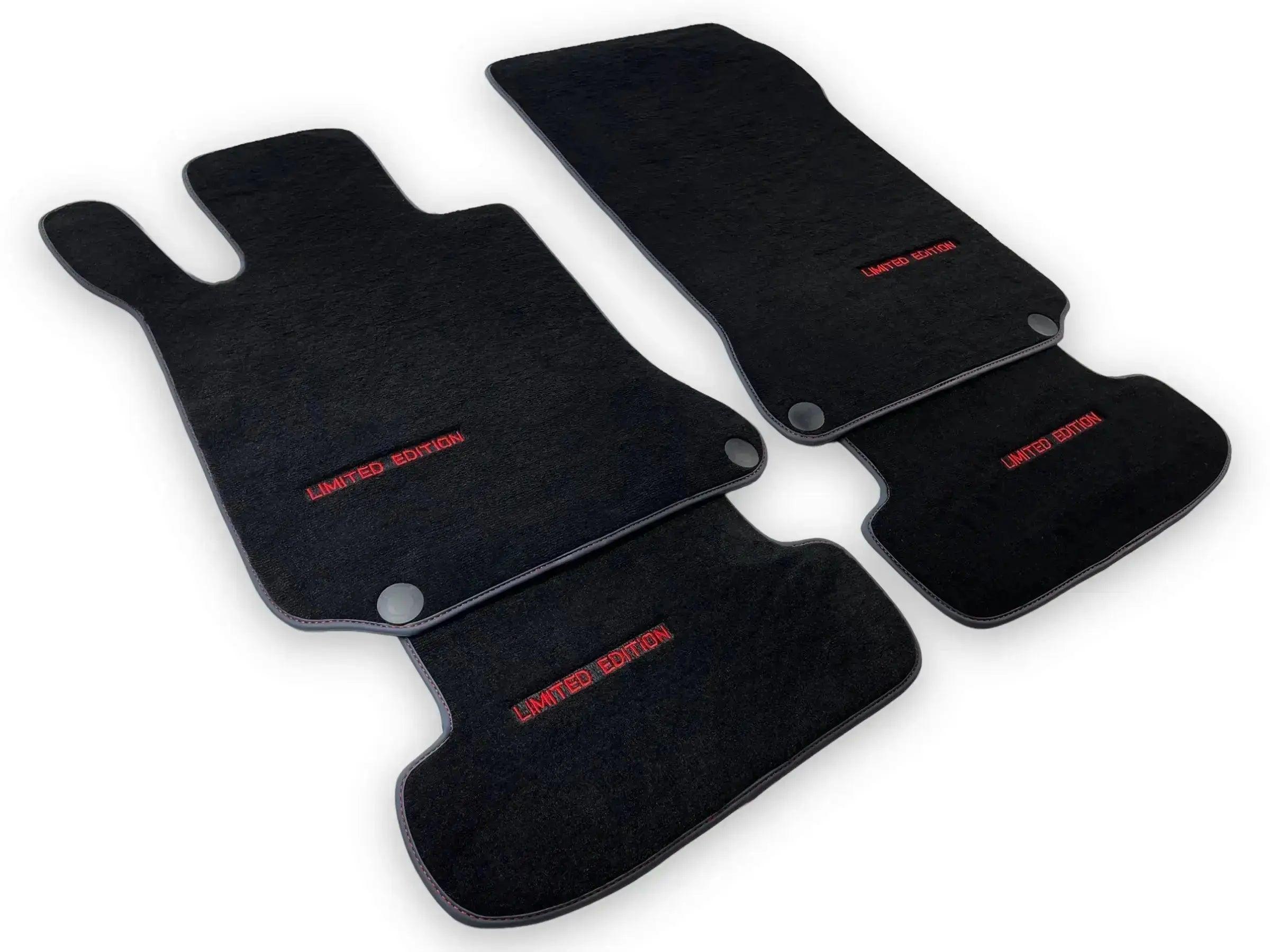 Black Floor Mats For Mercedes Benz S-Class V223 (2021-2023) Hybrid | Limited Edition