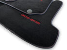 Black Floor Mats For Mercedes Benz S-Class W126 (1979-1991) | Limited Edition